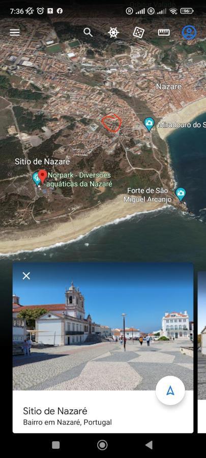 Ferienwohnung Big Wave House Nazaré Exterior foto